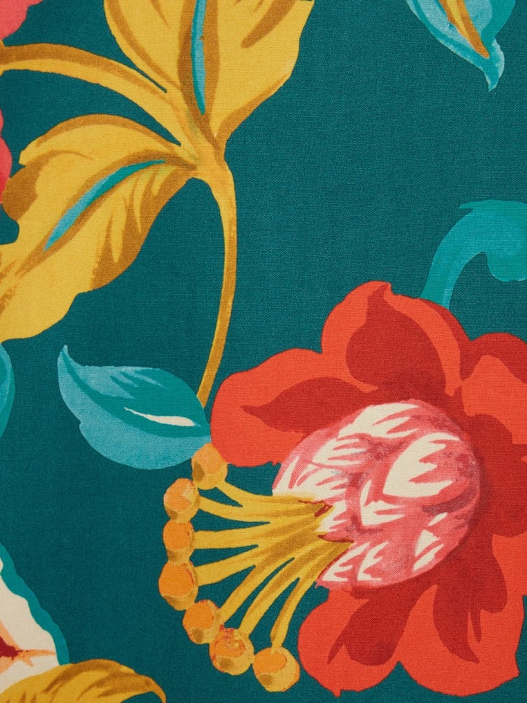 Grace Unique Flora Print Mini Dress